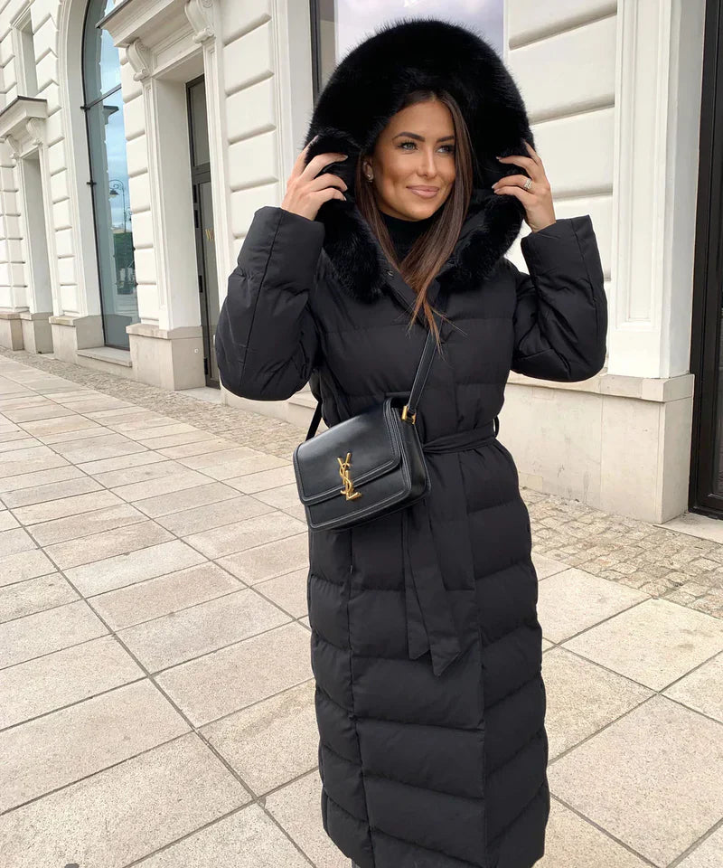 Rene™ | Manteau Long Puffer - Élégance et Confort