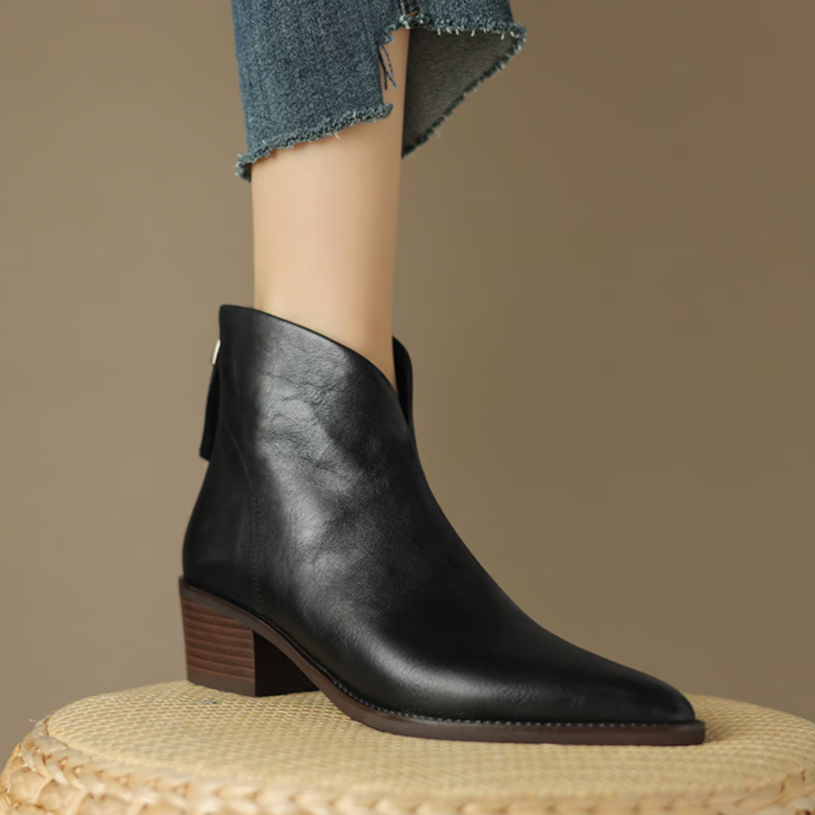 Monvella™ | Bottines Élégantes – Confort et Style Féminin