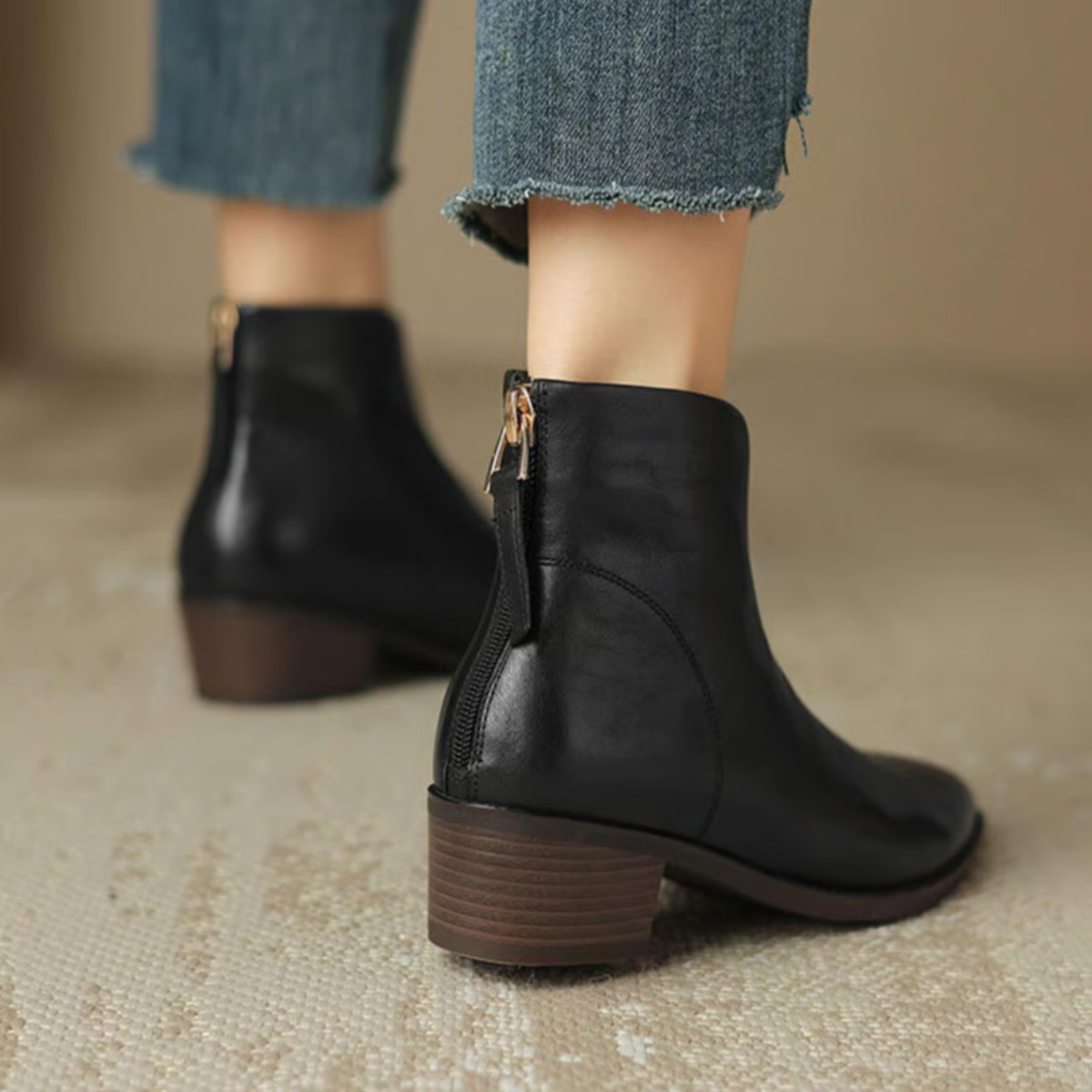 Monvella™ | Bottines Élégantes – Confort et Style Féminin
