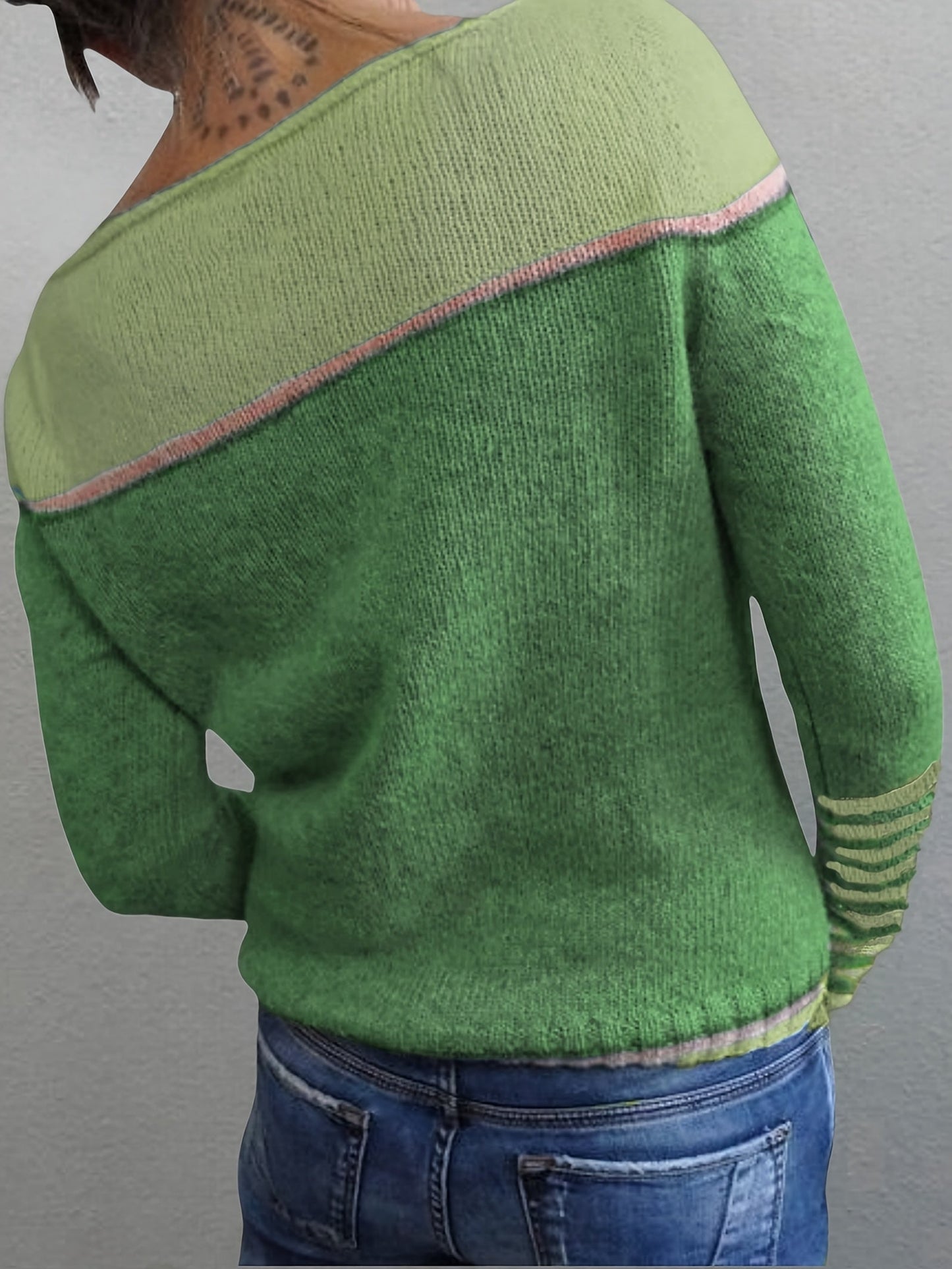 Laure™ | Pull Décontracté Épaules Dénudées – Parfait pour le Printemps