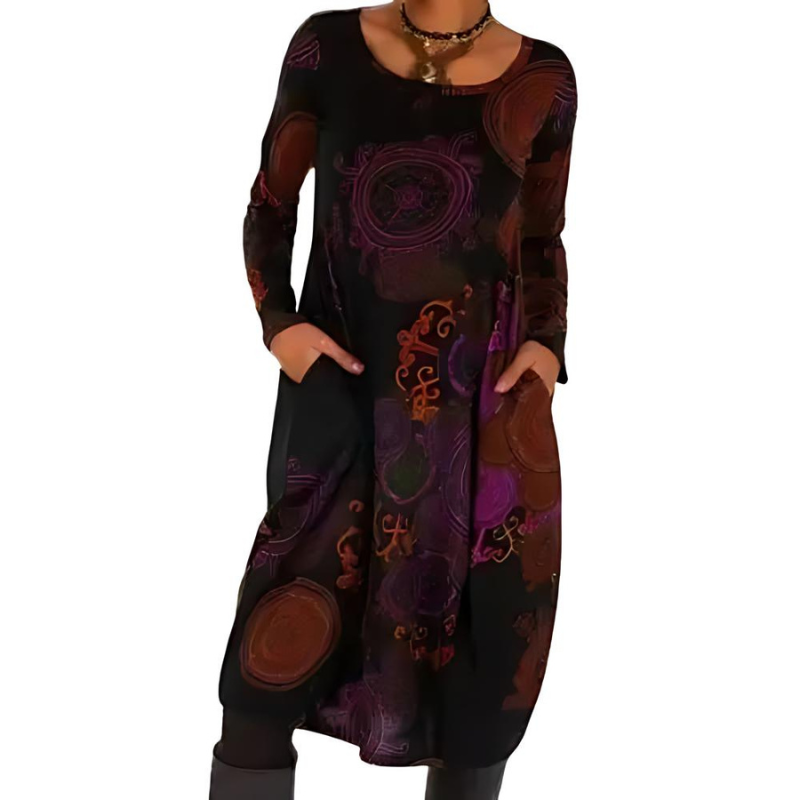 Vanessa™ | Robe d'Hiver Élégante et Confortable
