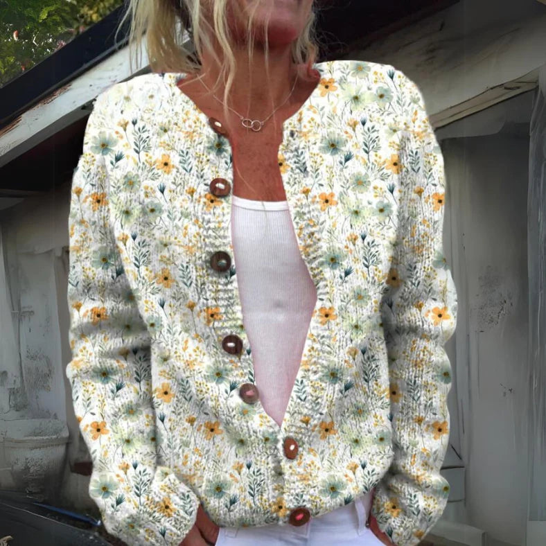 Devonna | Cardigan à imprimé floral