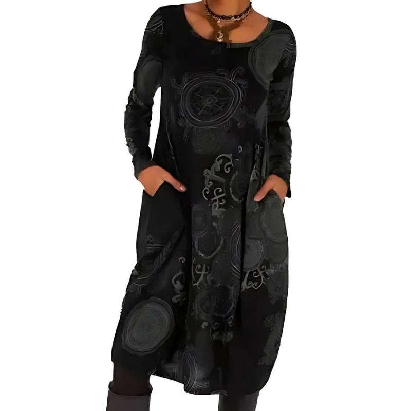 Vanessa™ | Robe d'Hiver Élégante et Confortable