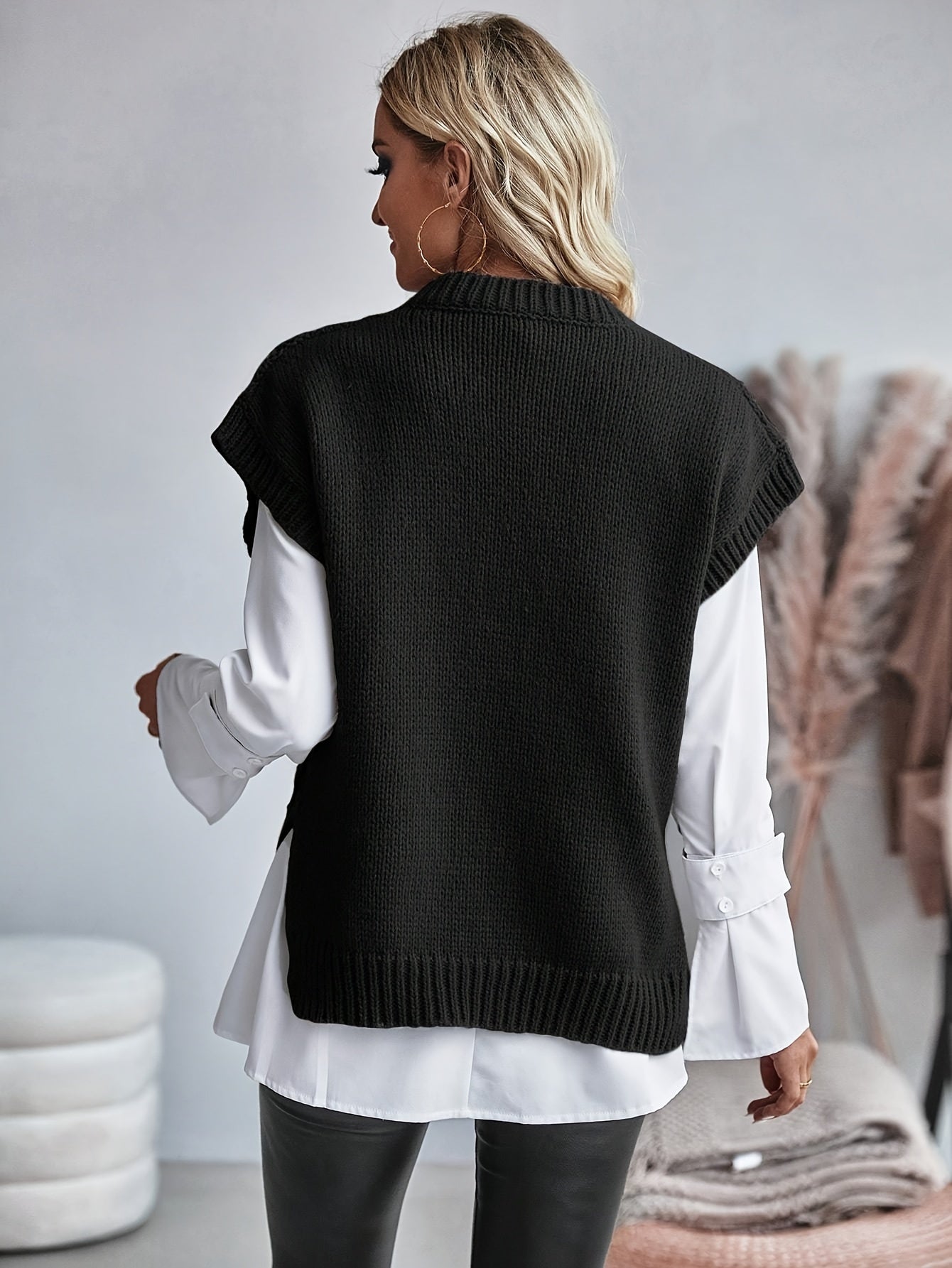 Veronique | Pull Sans Manches en Tricot Élégant
