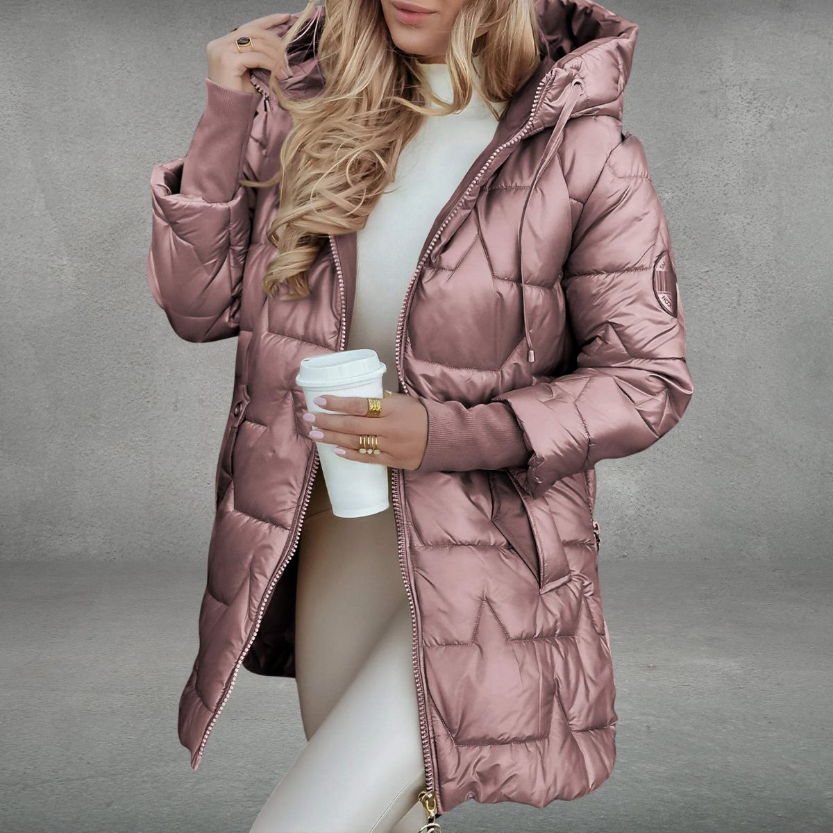 Freya™ | Veste d'Automne en Coton - Élégance et Chaleur