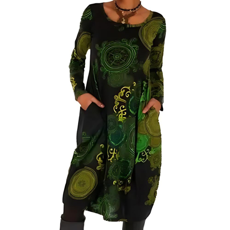 Vanessa™ | Robe d'Hiver Élégante et Confortable