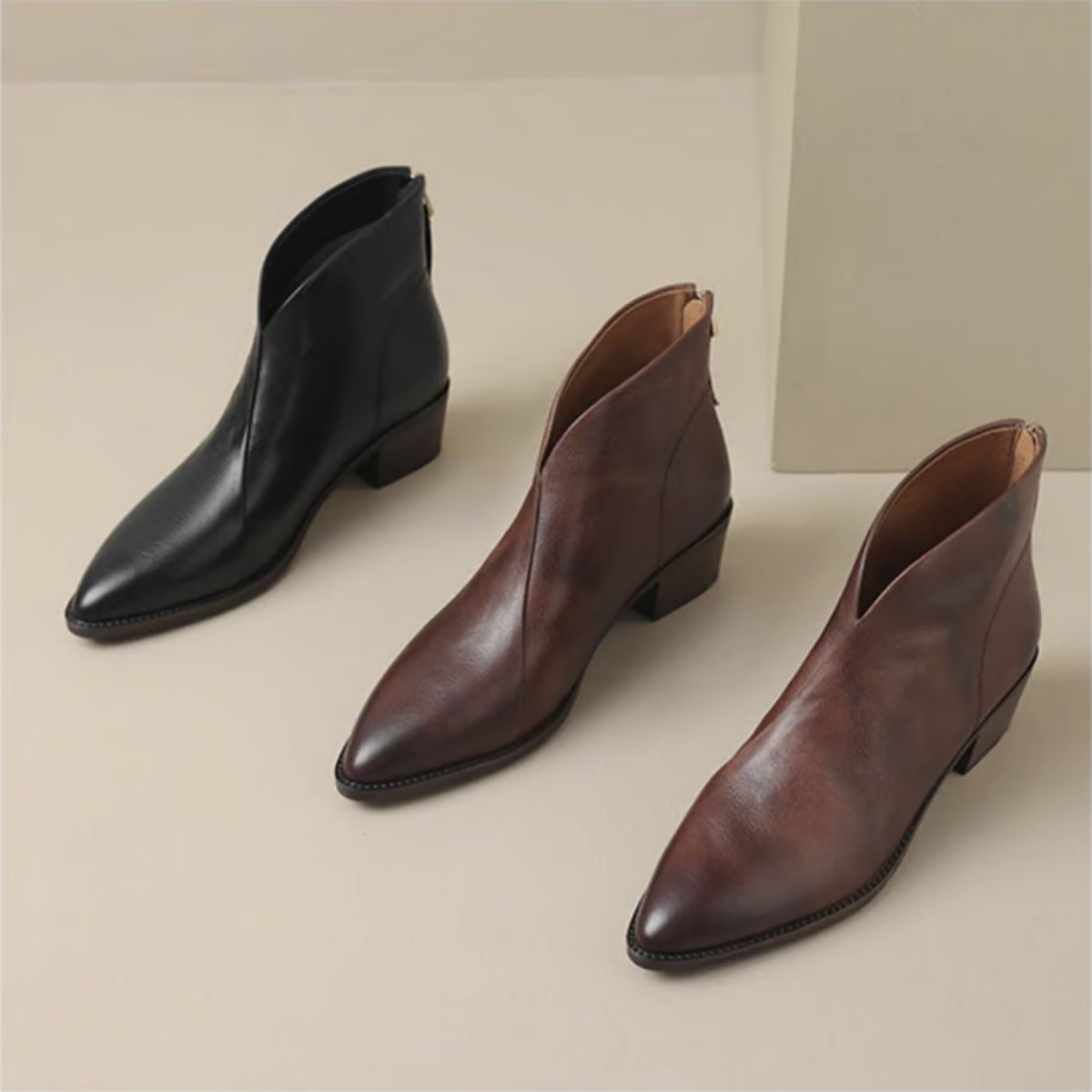 Monvella™ | Bottines Élégantes – Confort et Style Féminin