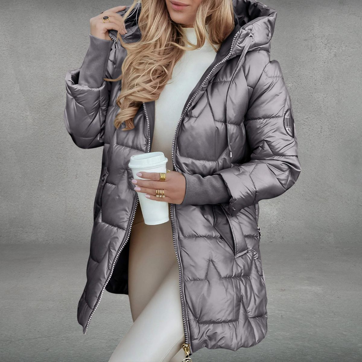 Freya™ | Veste d'Automne en Coton - Élégance et Chaleur