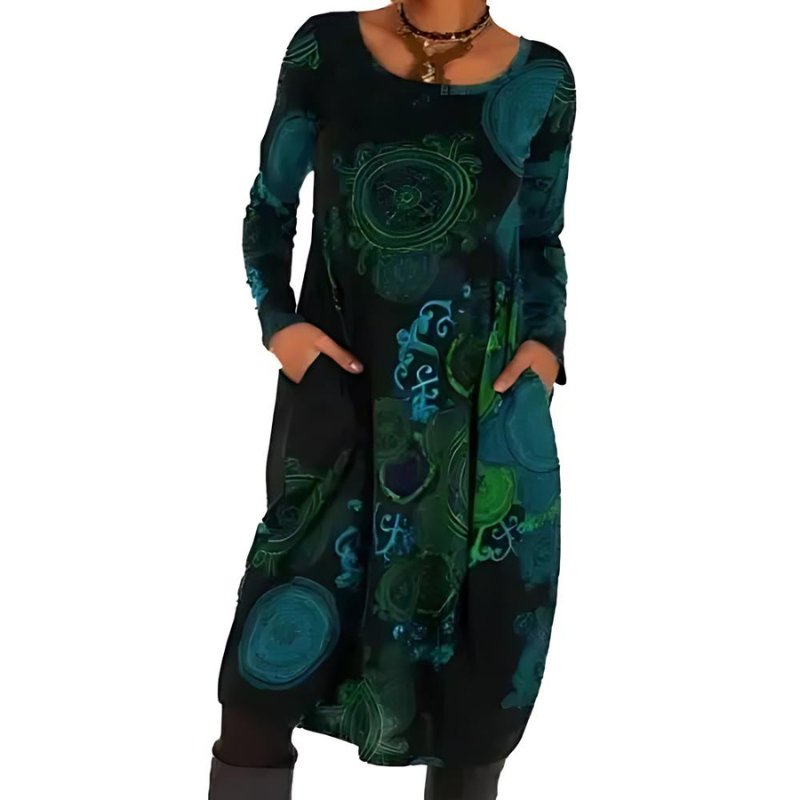 Vanessa™ | Robe d'Hiver Élégante et Confortable