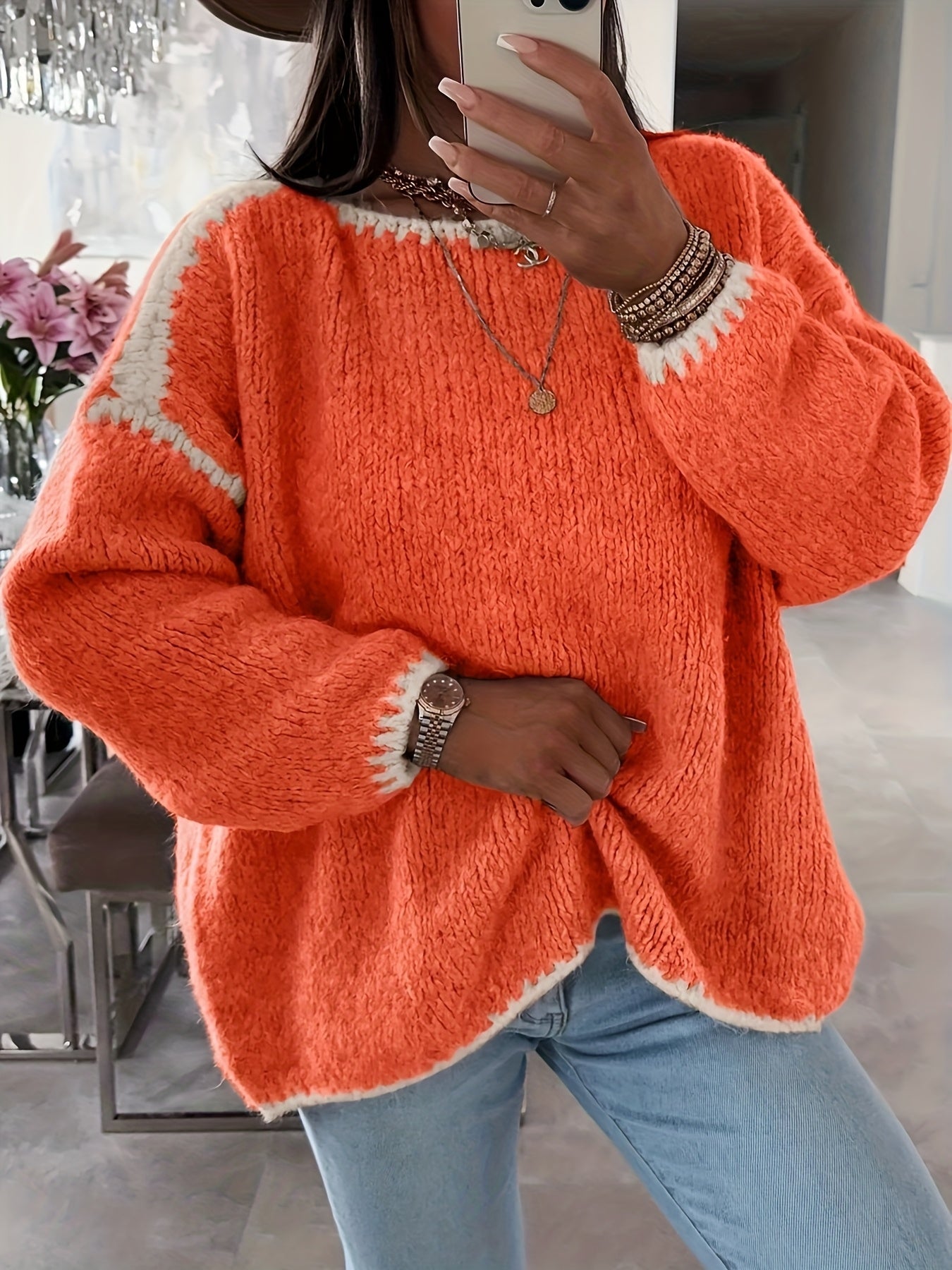 Clare™ | Pull en Maille à Épaules Dénudées