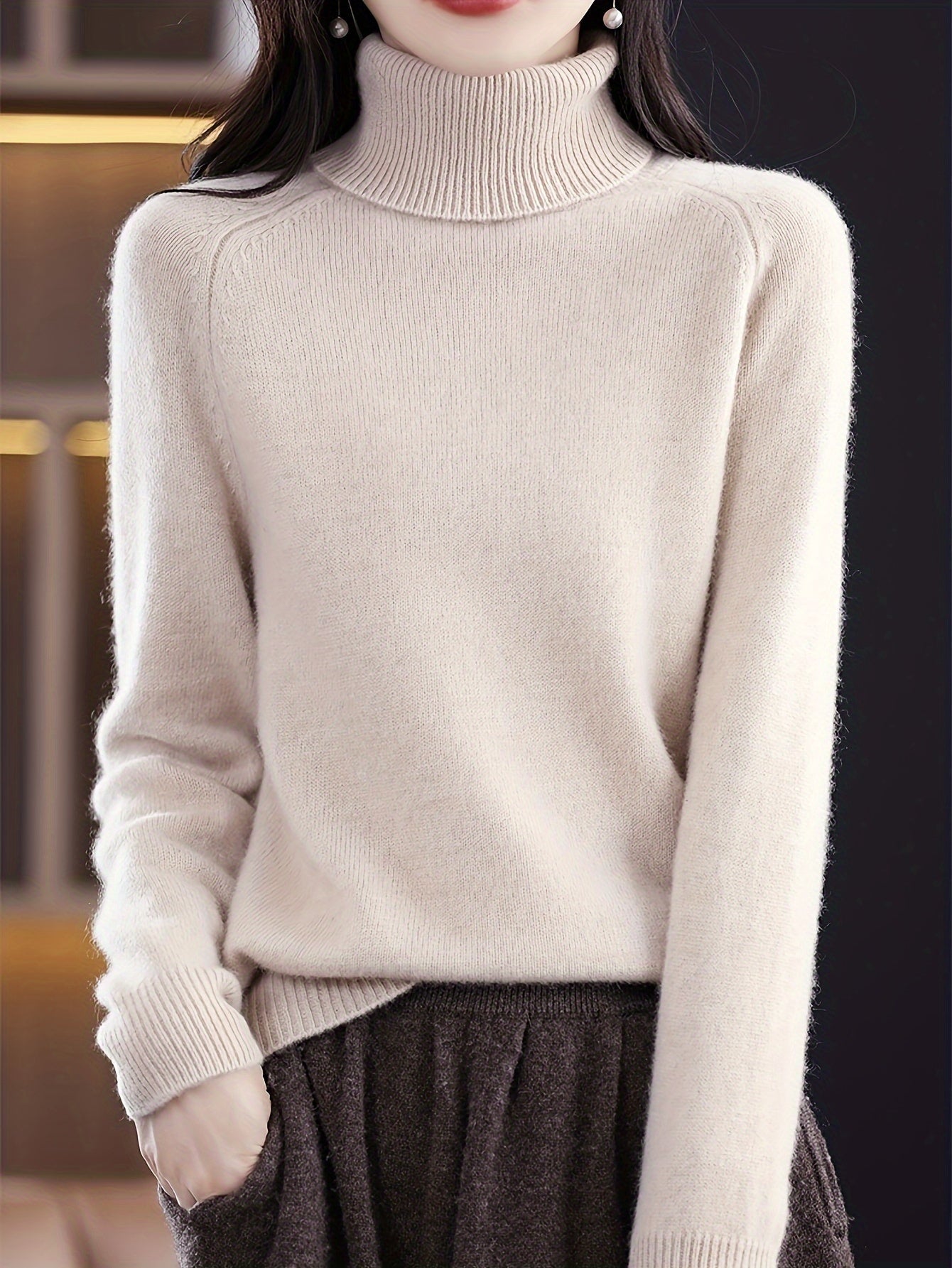Babette™ | Pull Col Roulé - Élégance et Confort pour l’Automne & l’Hiver