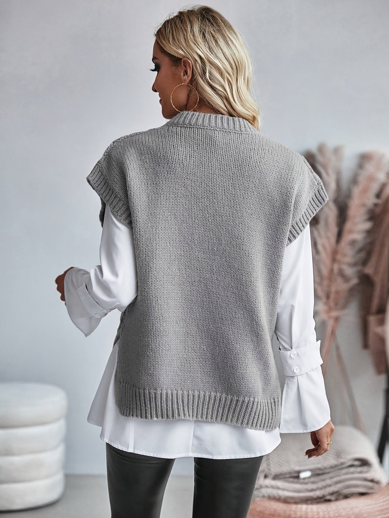 Veronique | Pull Sans Manches en Tricot Élégant