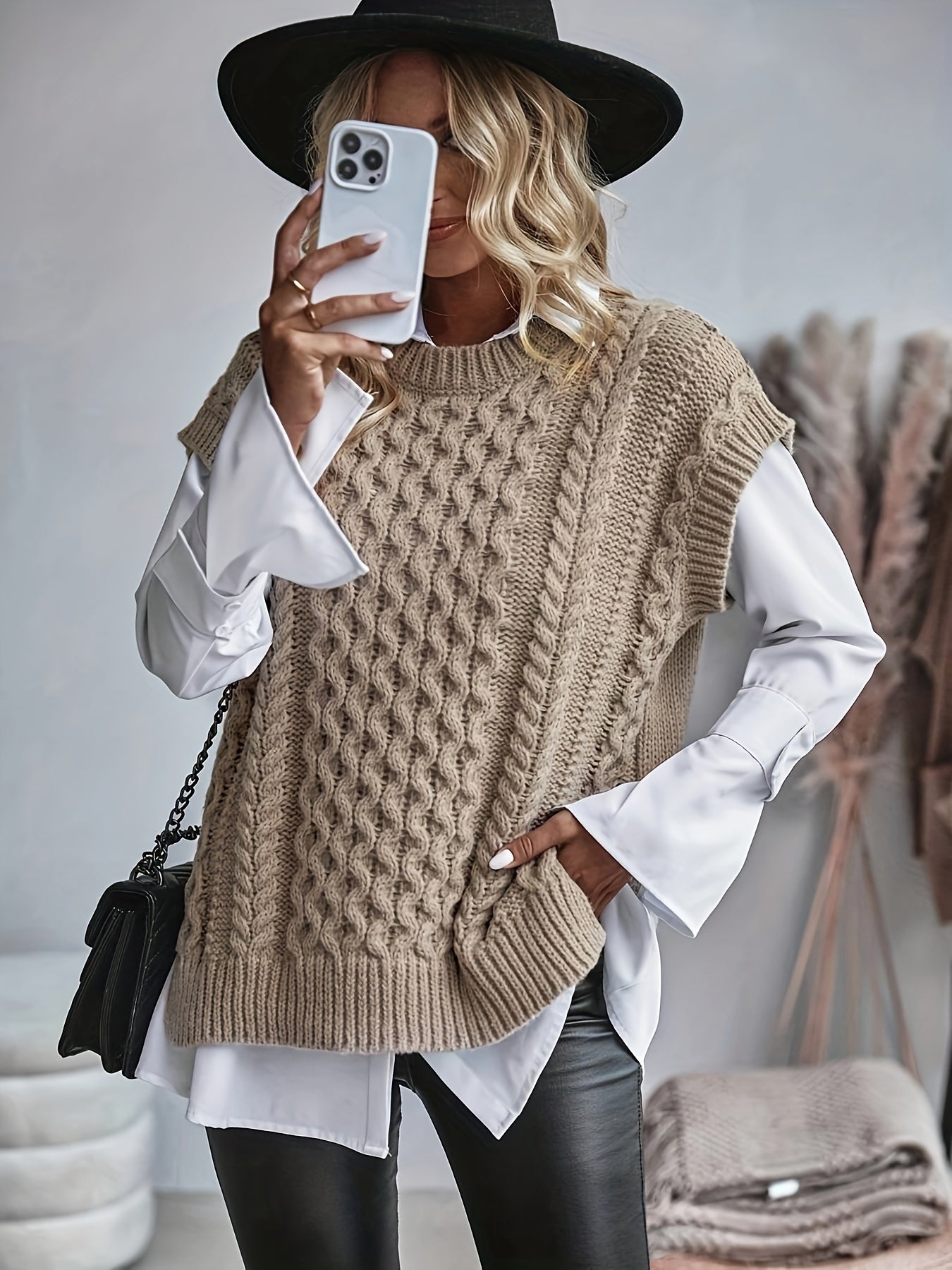 Veronique | Pull Sans Manches en Tricot Élégant