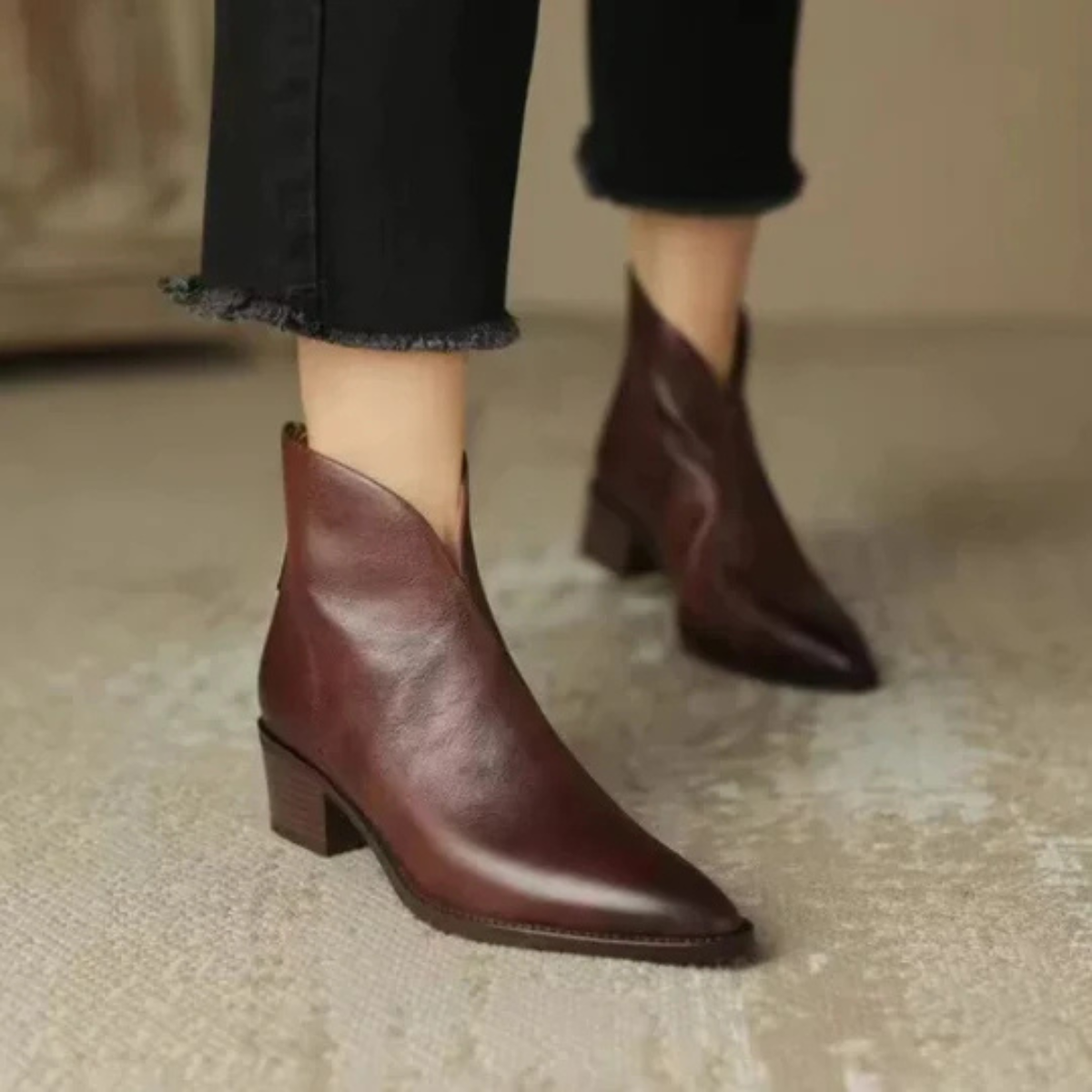 Monvella™ | Bottines Élégantes – Confort et Style Féminin