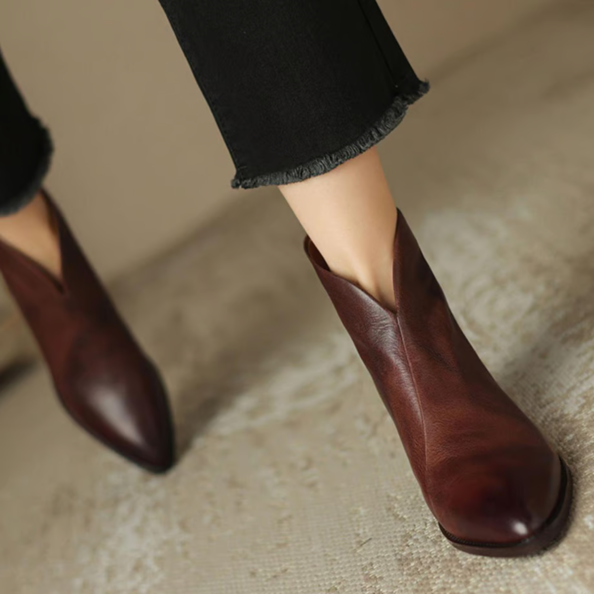 Monvella™ | Bottines Élégantes – Confort et Style Féminin