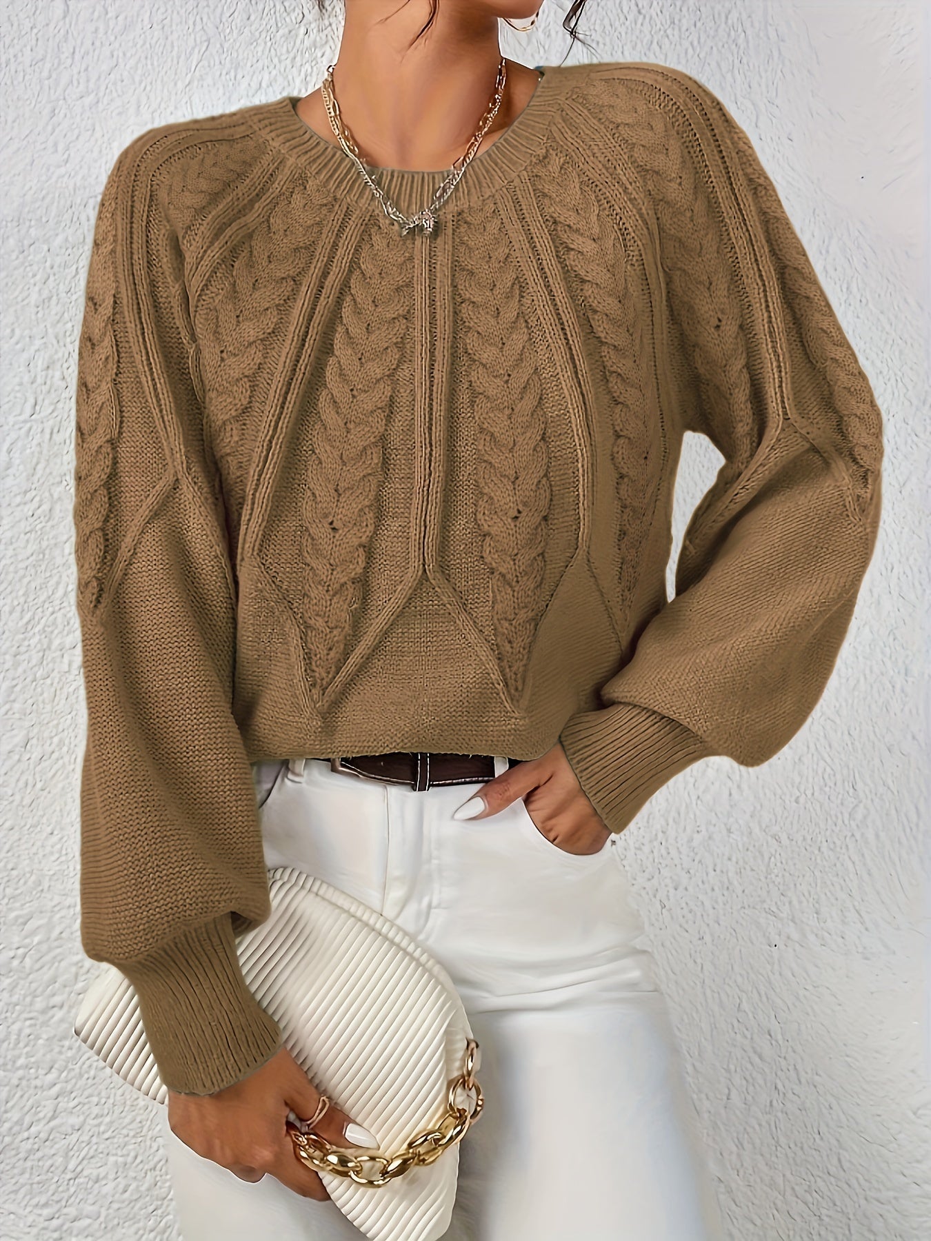 Filou™ | Pull Câblé de Luxe pour l’Automne et l’Hiver