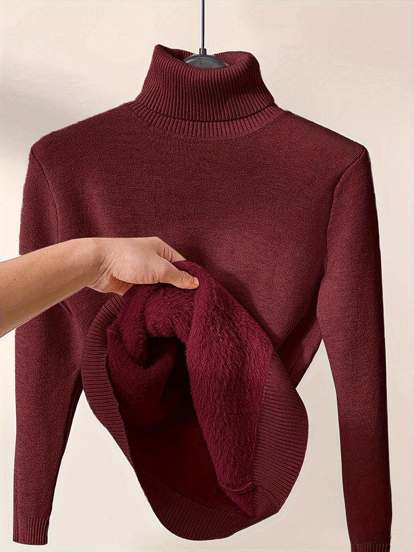 Camille™ | Pull à Col Roulé Thermique