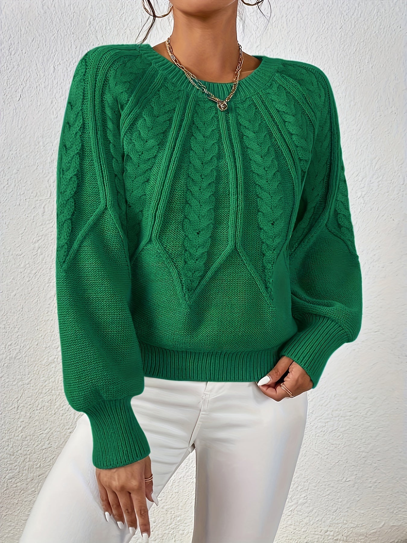 Marie™ | Pull Câblé de Luxe pour l’Automne et l’Hiver