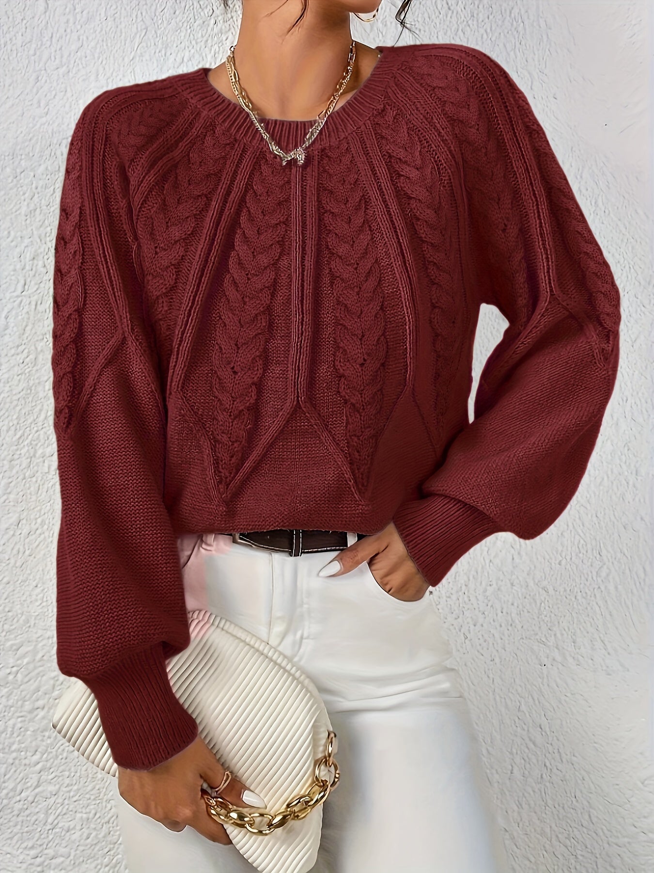 Filou™ | Pull Câblé de Luxe pour l’Automne et l’Hiver