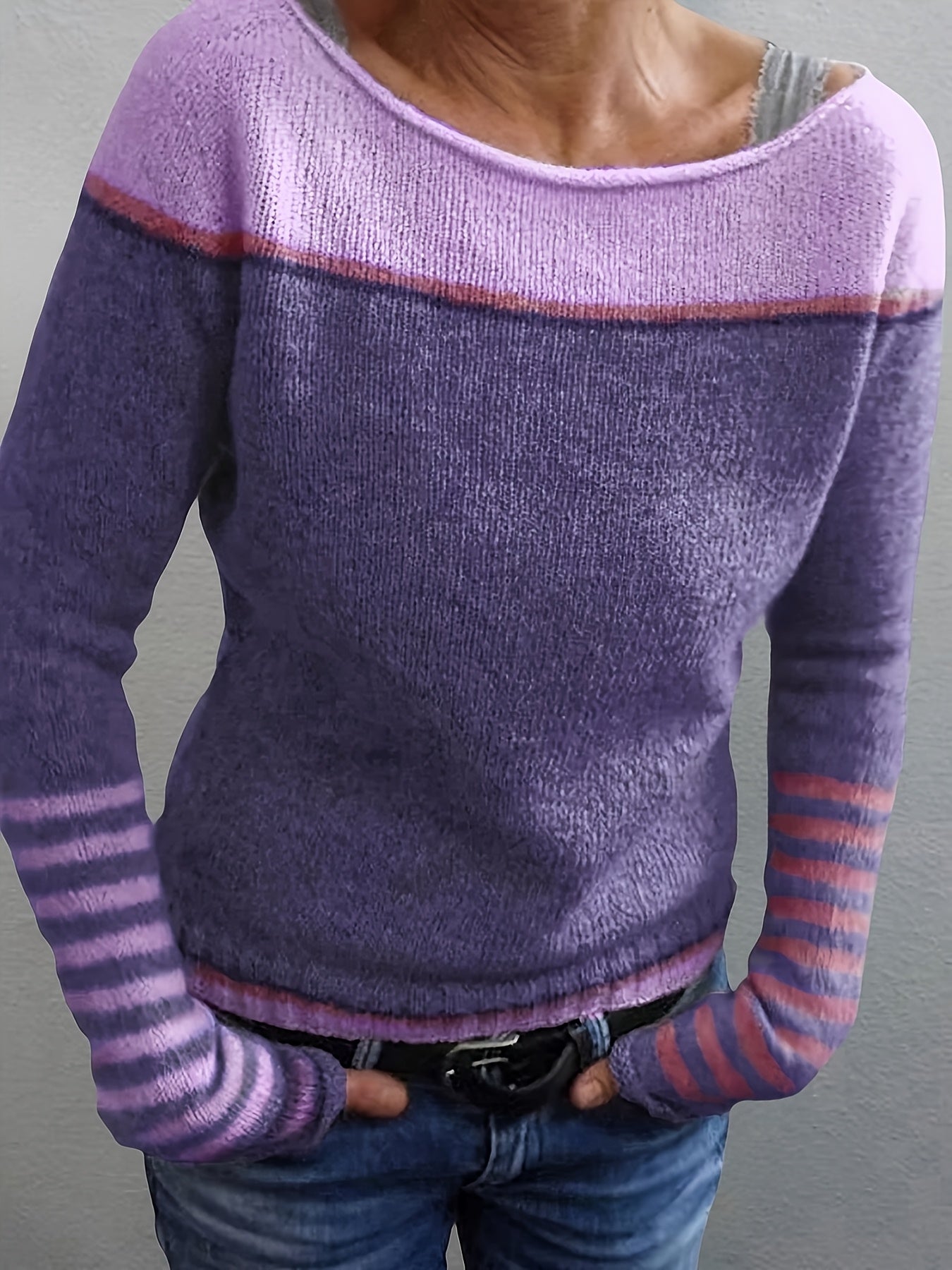 Laure™ | Pull Décontracté Épaules Dénudées – Parfait pour le Printemps