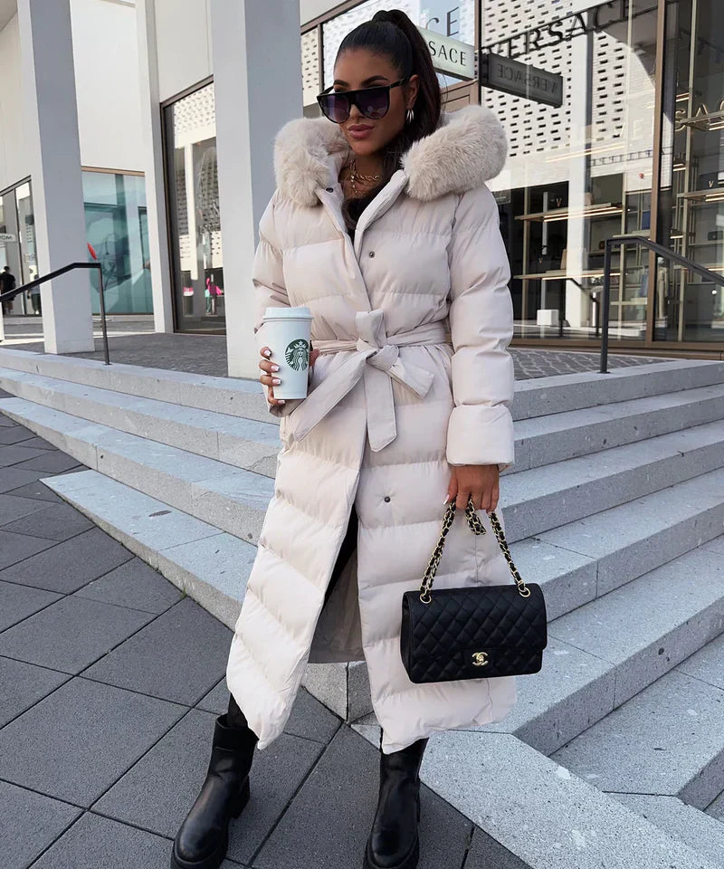 Rene™ | Manteau Long Puffer - Élégance et Confort