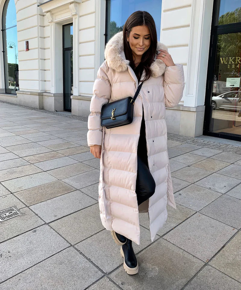 Rene™ | Manteau Long Puffer - Élégance et Confort