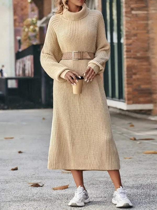 Delphine™ | Robe Tricotée – Élégance et Confort Intemporels