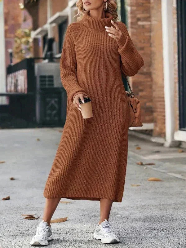 Delphine™ | Robe Tricotée – Élégance et Confort Intemporels