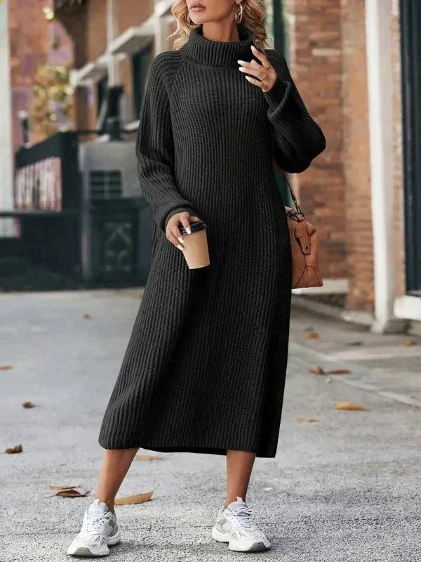 Delphine™ | Robe Tricotée – Élégance et Confort Intemporels