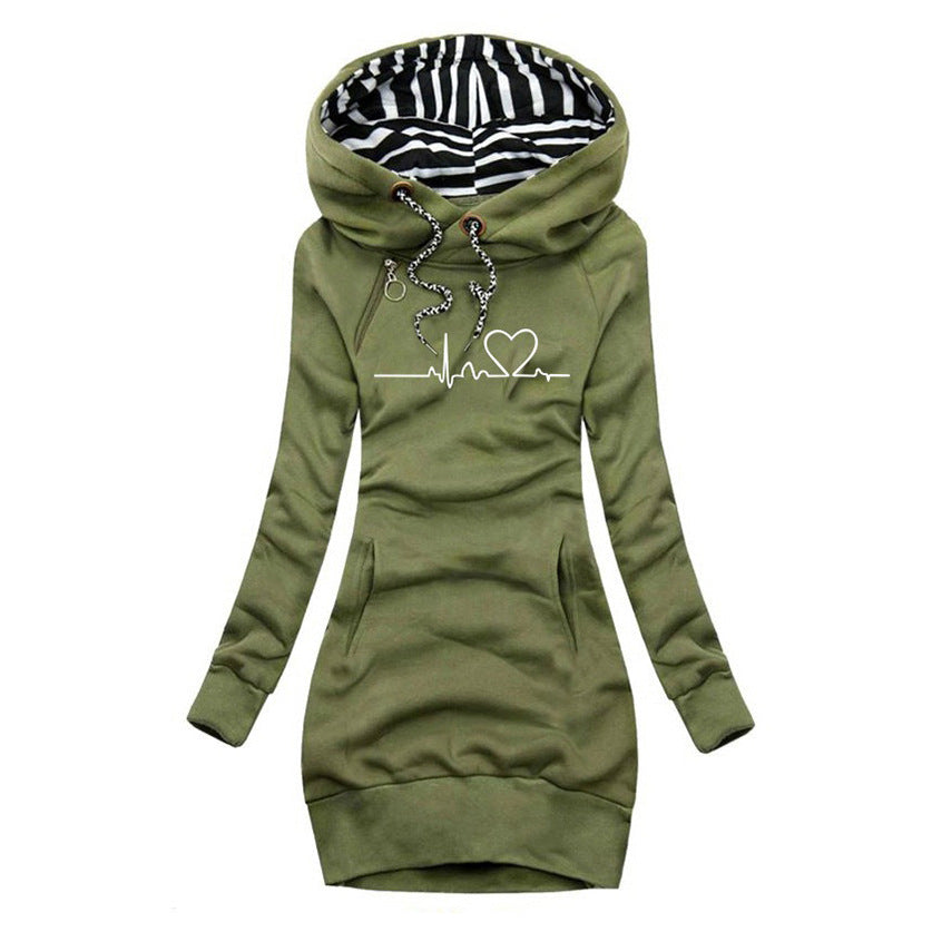 Carina™ | Robe Pull Heartbeat - Élégance et Chaleur