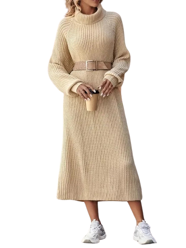 Delphine™ | Robe Tricotée – Élégance et Confort Intemporels