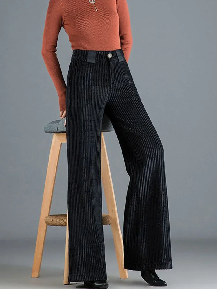 Brea™ | Pantalon en Velours Côtelé