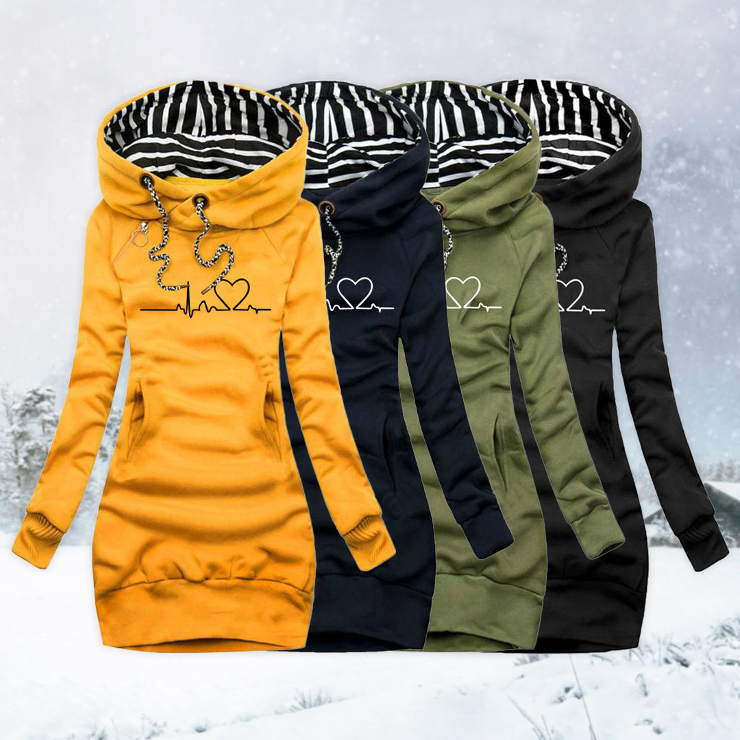 Carina™ | Robe Pull Heartbeat - Élégance et Chaleur
