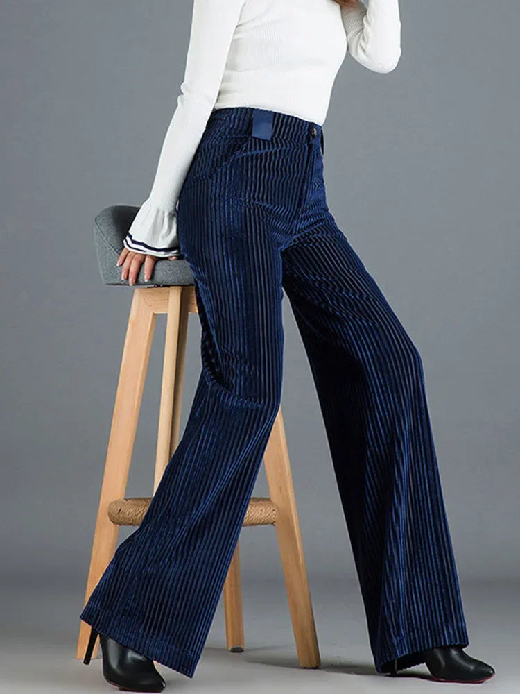 Brea™ | Pantalon en Velours Côtelé