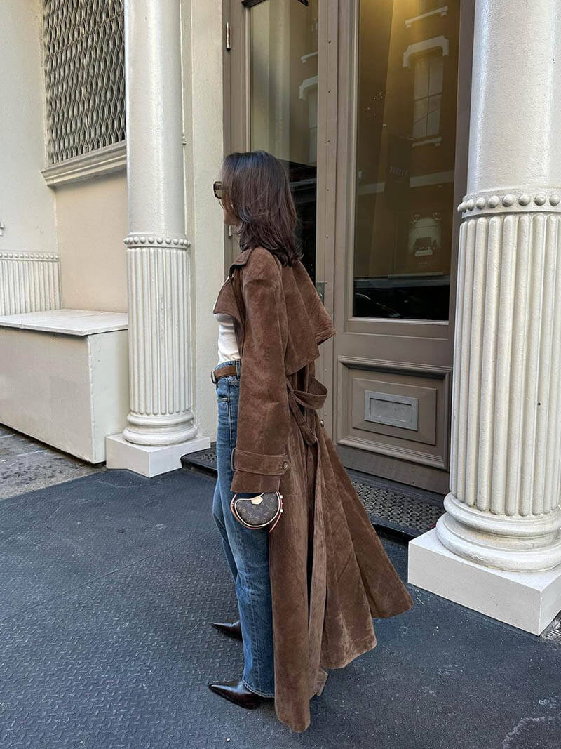 Milly™ | Manteau en Suédine de Luxe