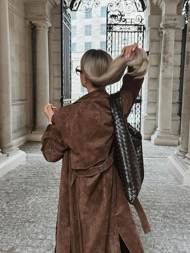 Milly™ | Manteau en Suédine de Luxe