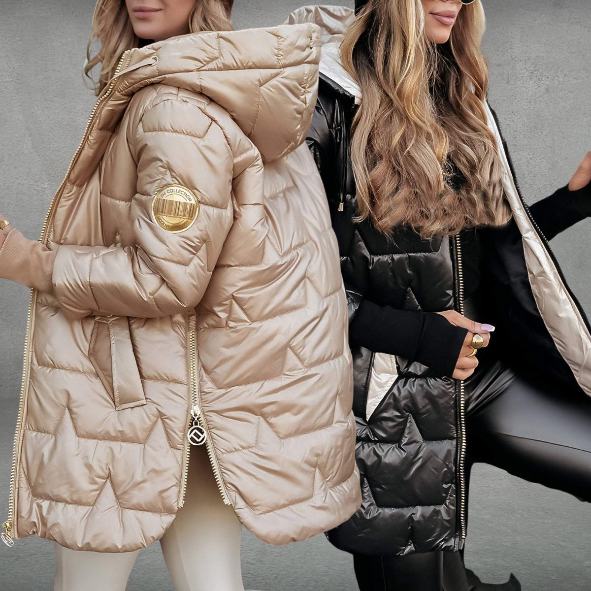 Freya™ | Veste d'Automne en Coton - Élégance et Chaleur