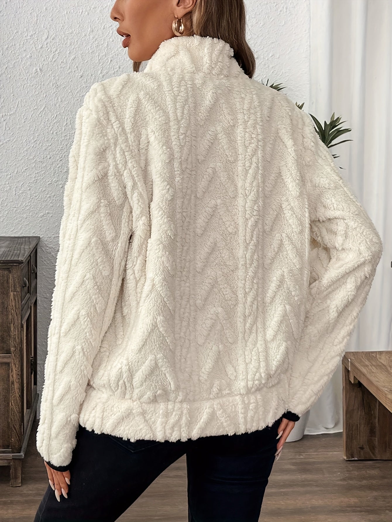 Ivonna™ | Sweat Fuzzy Élégant - Douceur et Style au Quotidien
