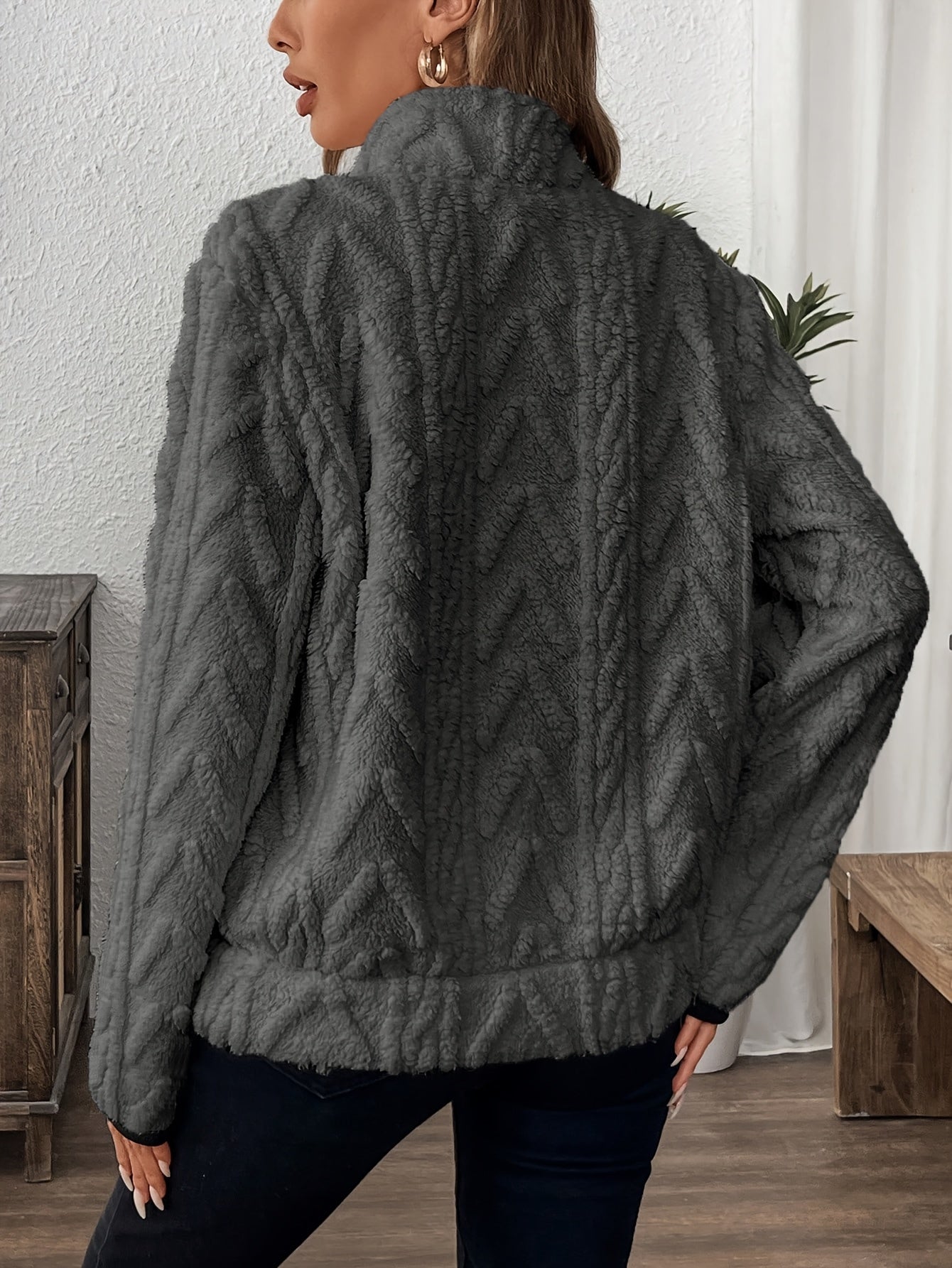 Ivonna™ | Sweat Fuzzy Élégant - Douceur et Style au Quotidien