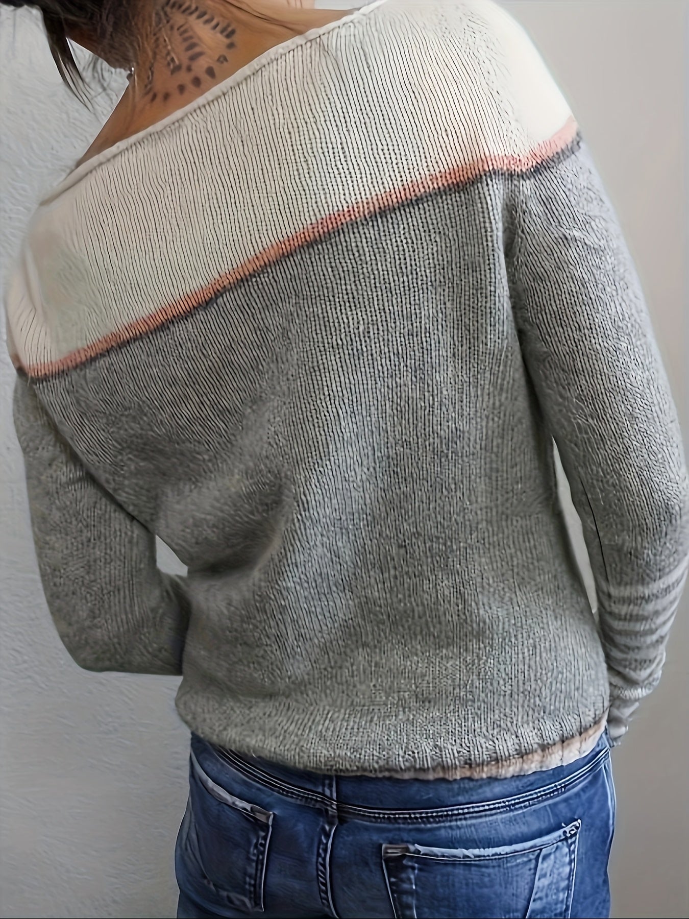 Laure™ | Pull Décontracté Épaules Dénudées – Parfait pour le Printemps