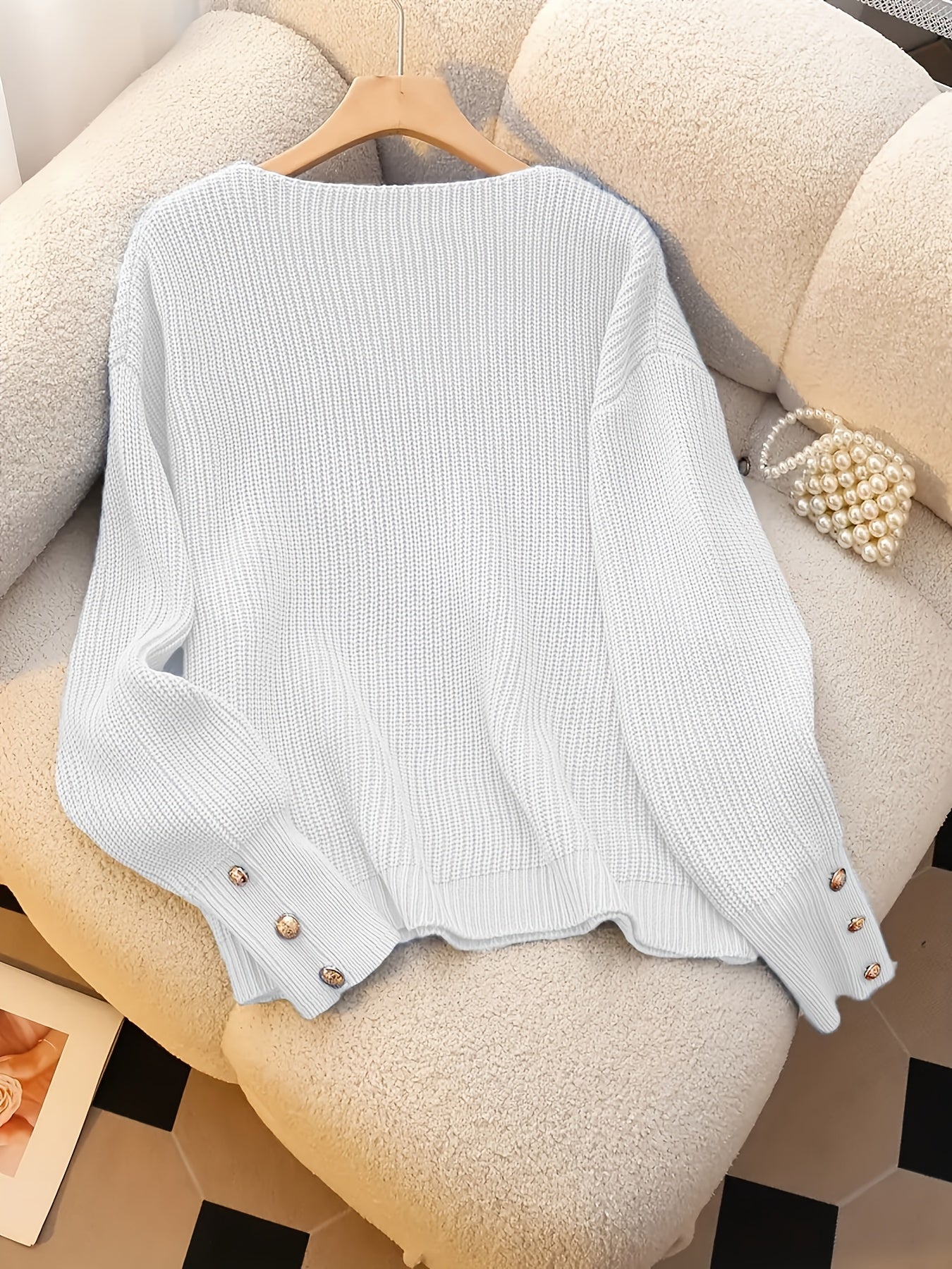Gigi™ | Pull à Col V Élégant