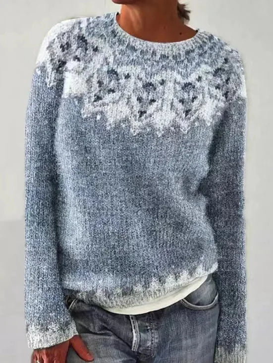 Silvia™ | Pull d'Automne Rétro
