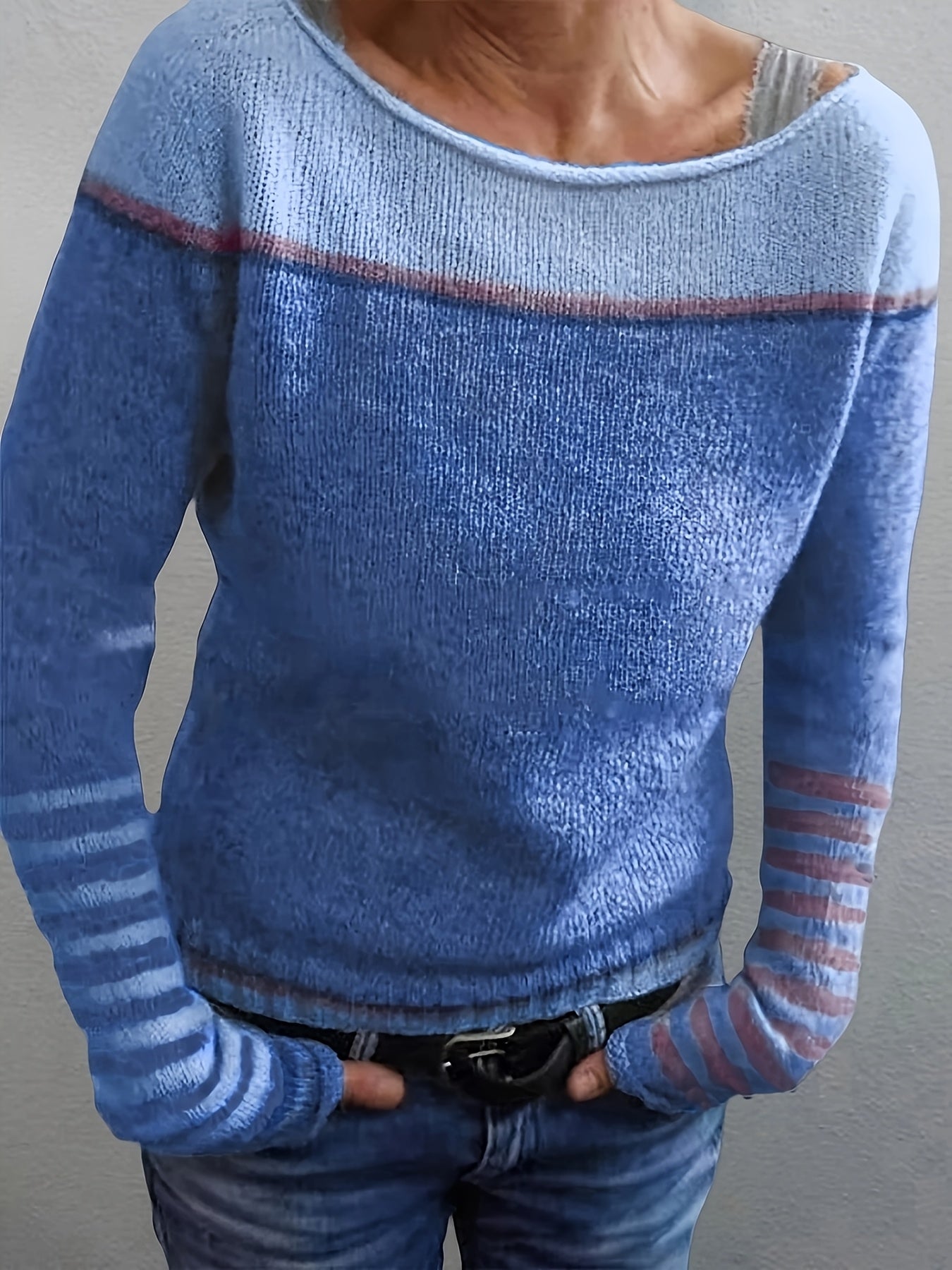 Laure™ | Pull Décontracté Épaules Dénudées – Parfait pour le Printemps