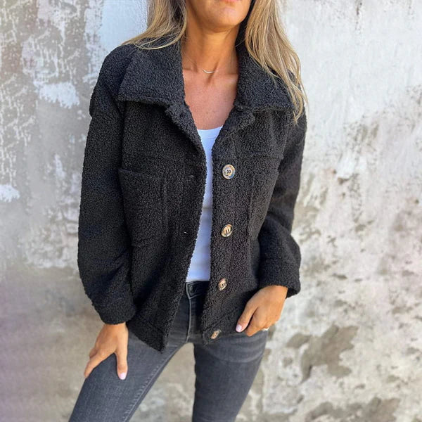 Dion™ | Veste Courte en Laine - Élégance Automnale