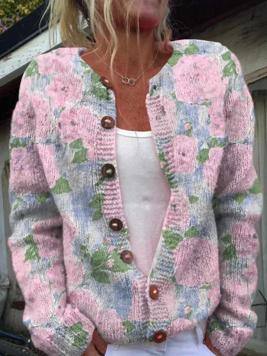 Devonna | Cardigan à imprimé floral