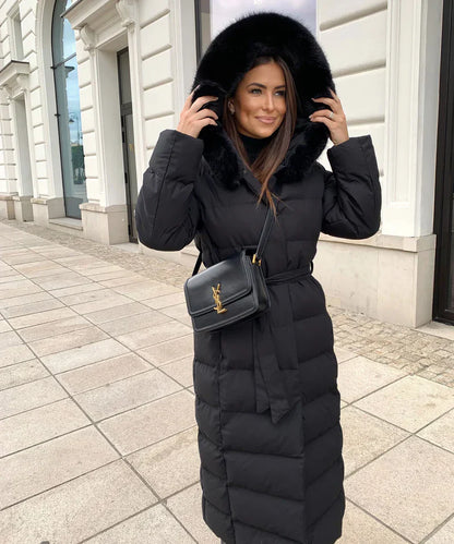 Rene™ | Manteau Long Puffer - Élégance et Confort