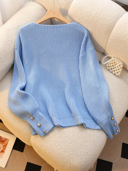 Gigi™ | Pull à Col V Élégant