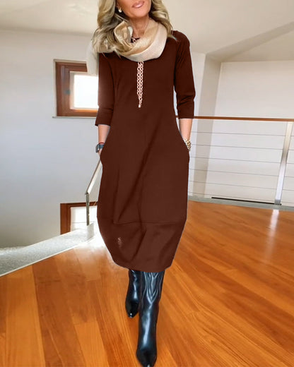Ineke™ - La Robe Élégante et Confortable