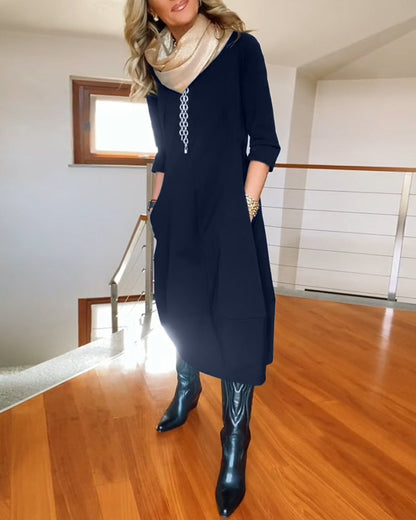 Ineke™ - La Robe Élégante et Confortable
