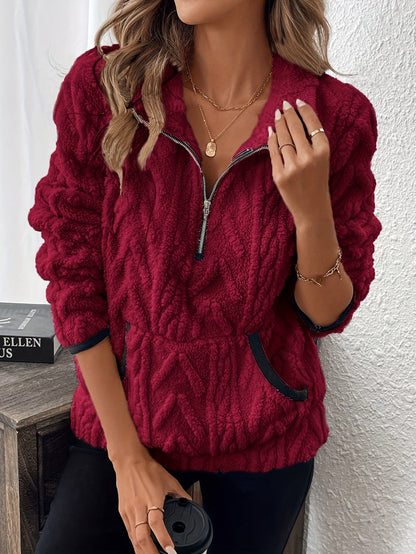 Ivonna™ | Sweat Fuzzy Élégant - Douceur et Style au Quotidien